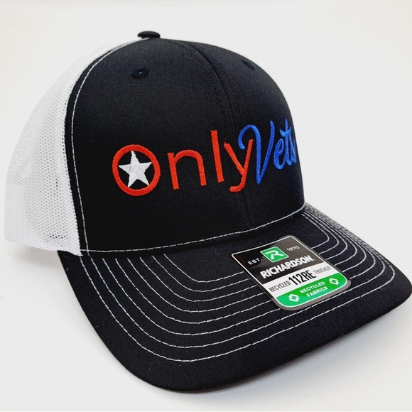 Only Vets Mens Baseball Cap Hat Low Profile Richardson 112 Embroidered - Picture 3 of 4